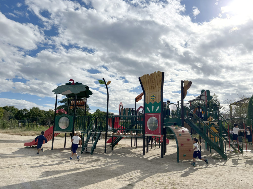 茨木で親子・子供（幼児）にオススメの公園  若園公園