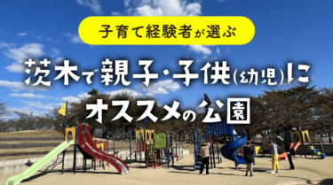 【子育て経験者厳選】茨木で親子・子供（幼児）にオススメの公園10選