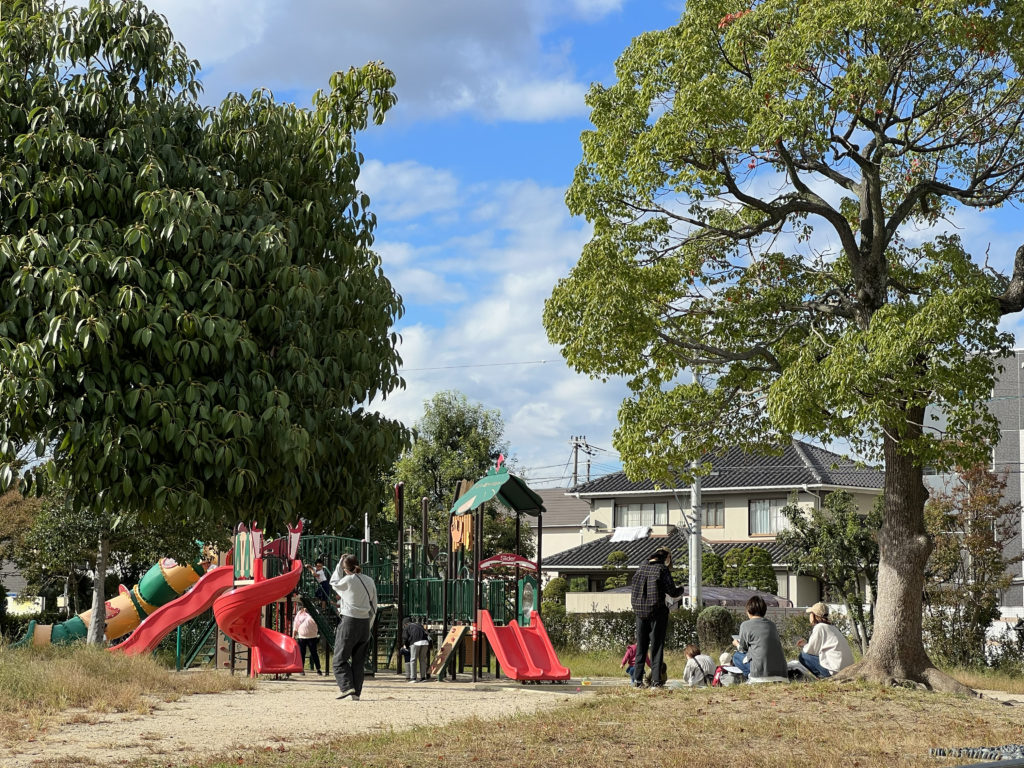 茨木で親子・子供（幼児）にオススメの公園  若園公園