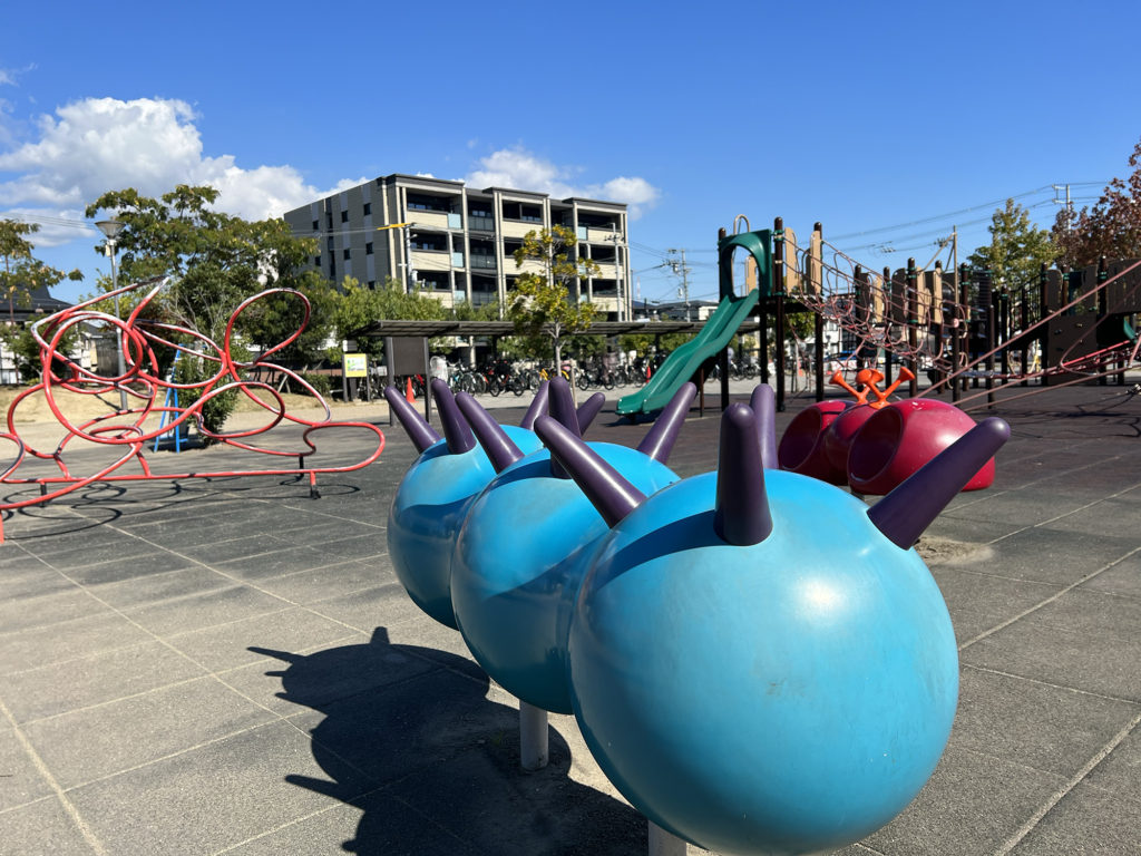 茨木で親子・子供（幼児）にオススメの公園 岩倉公園