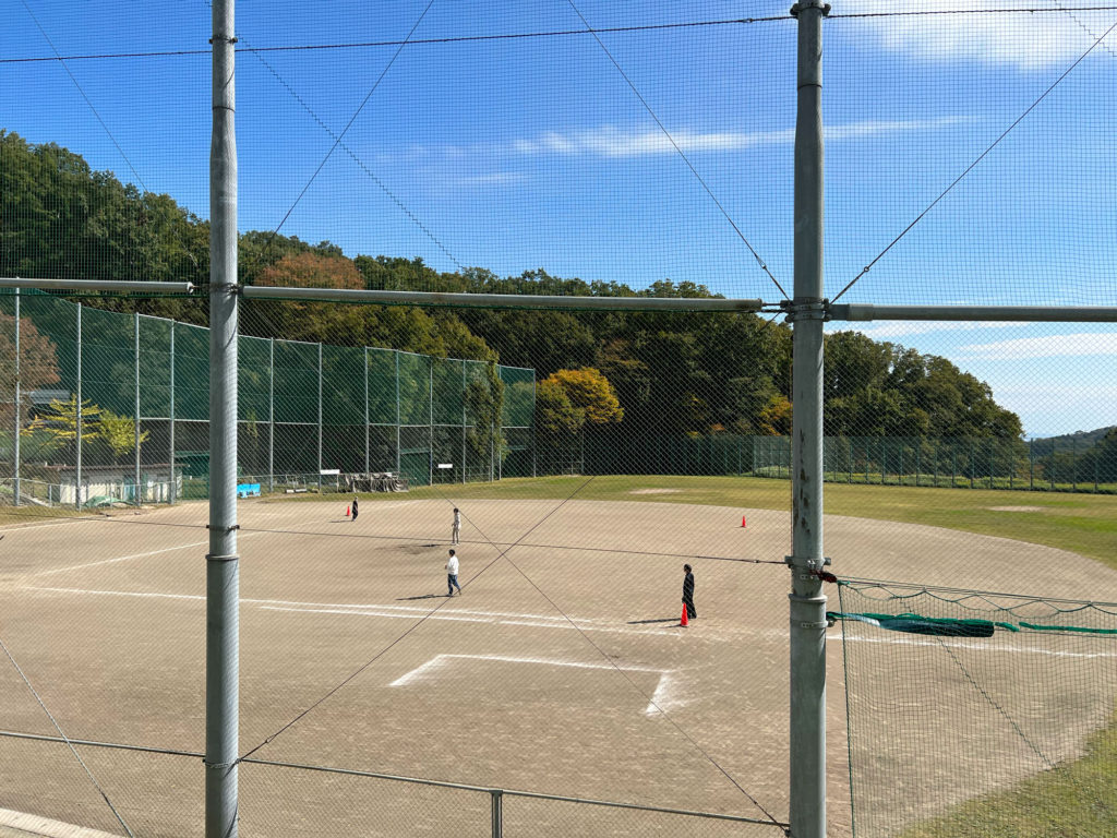 忍頂寺スポーツ公園のグラウンド
