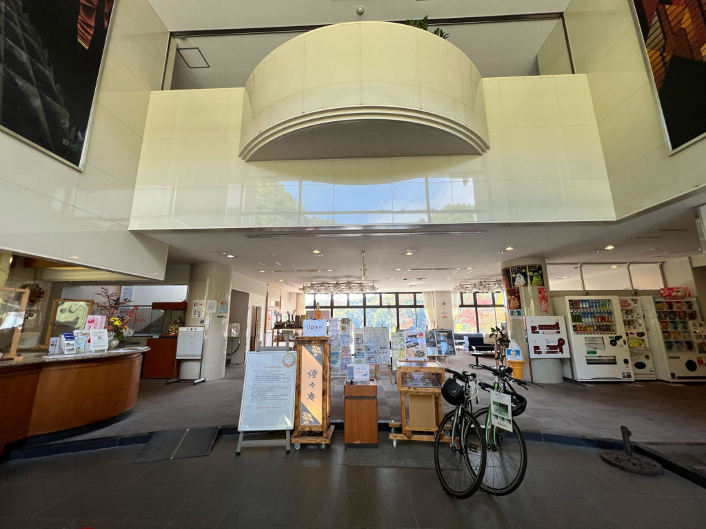 忍頂寺スポーツ公園にある竜王山荘